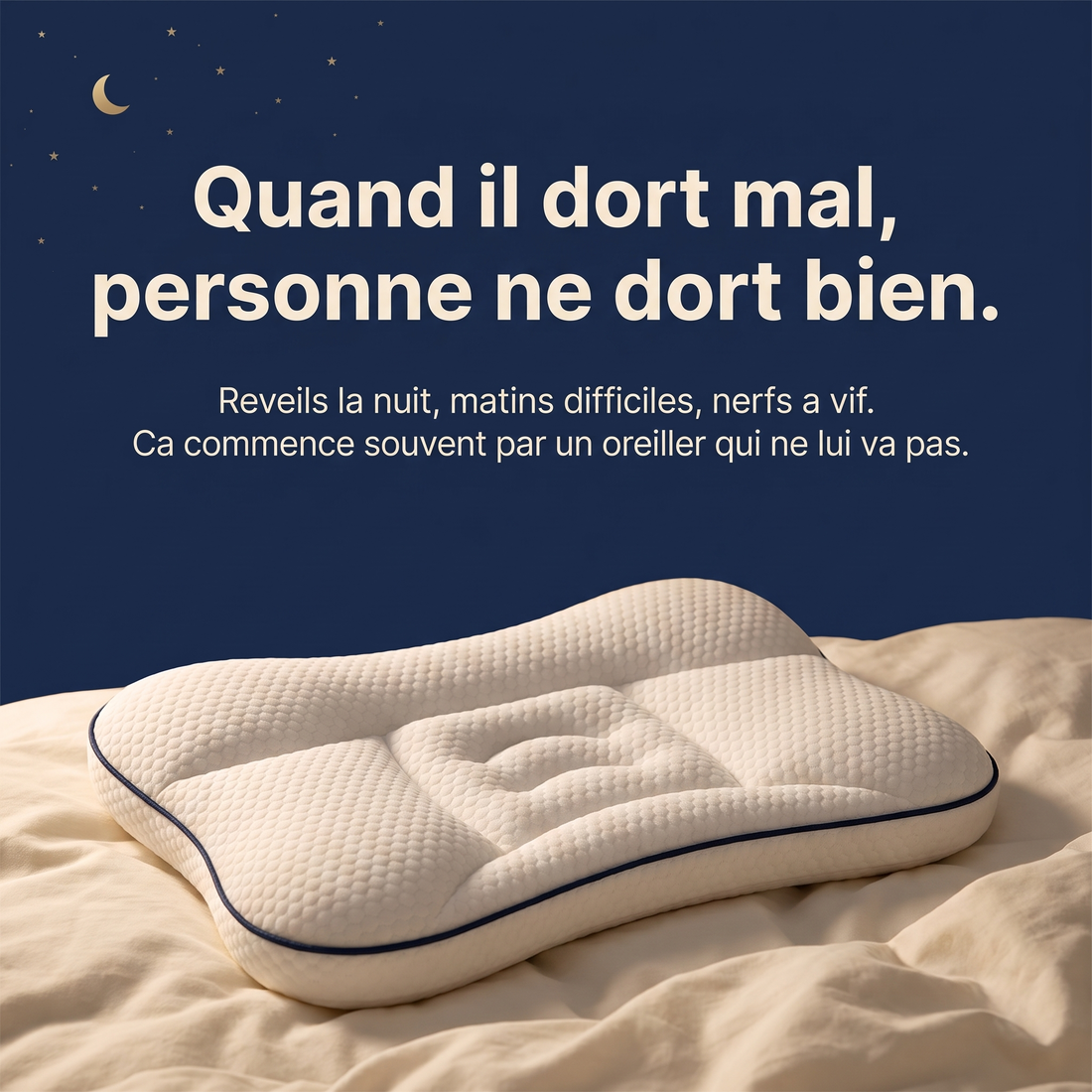 Enfant qui se réveille la nuit — Plume & Lune