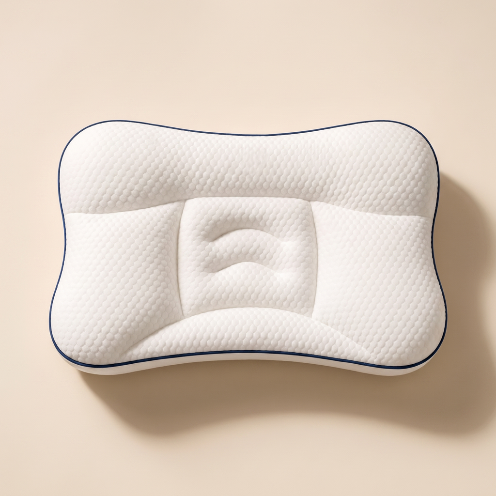 Oreiller ergonomique enfant Plume & Lune — packshot