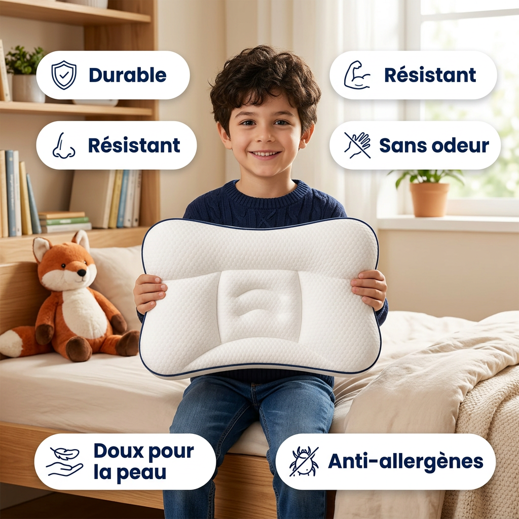 Durable, résistant, sans odeur, doux pour la peau, anti-allergènes