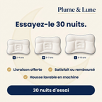 Essayez-le 30 nuits — livraison offerte, satisfait ou remboursé